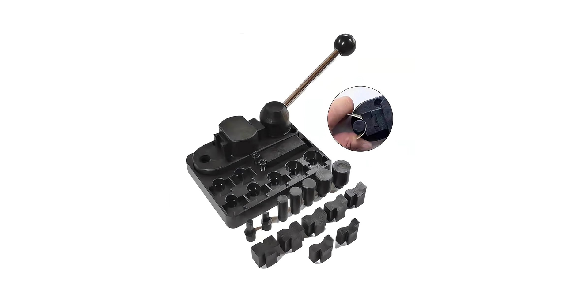 Amazon｜プロのリングベンダー、手動丸カンメーカー、ジュエリー